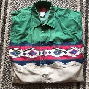 Vintage Rustler button down